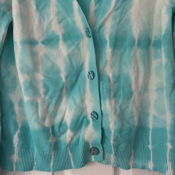 Generation Love Coco Tie Dye Cardigan Size Medium - Picture 3 of 6